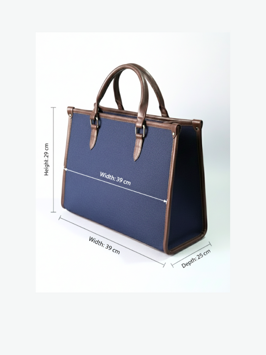 Vuemod Denim Laptop Tote Bag