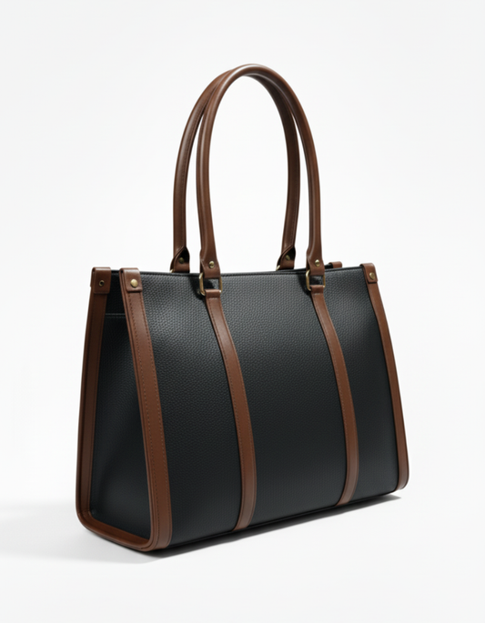 Everyday Laptop Tote Bag Black