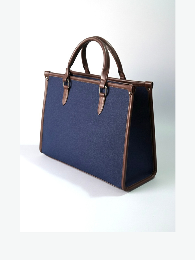 Vuemod Denim Laptop Tote Bag