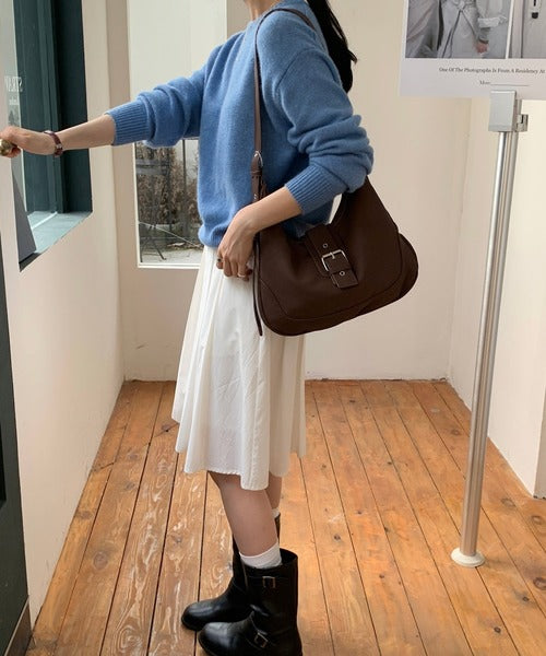 Suede Tote Bag