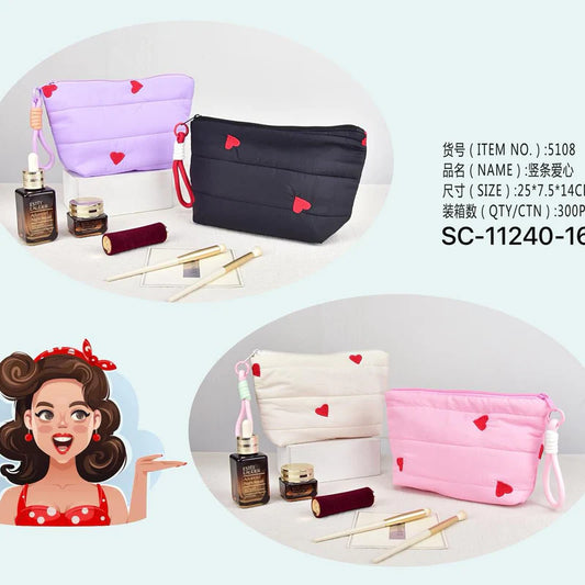 Heart Pop Vanity Pouch