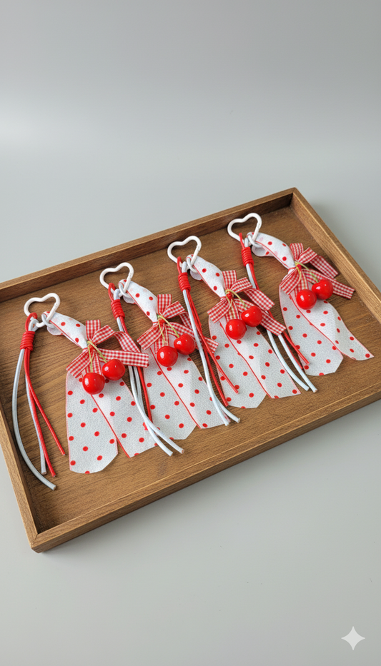 Cherry Bag charm