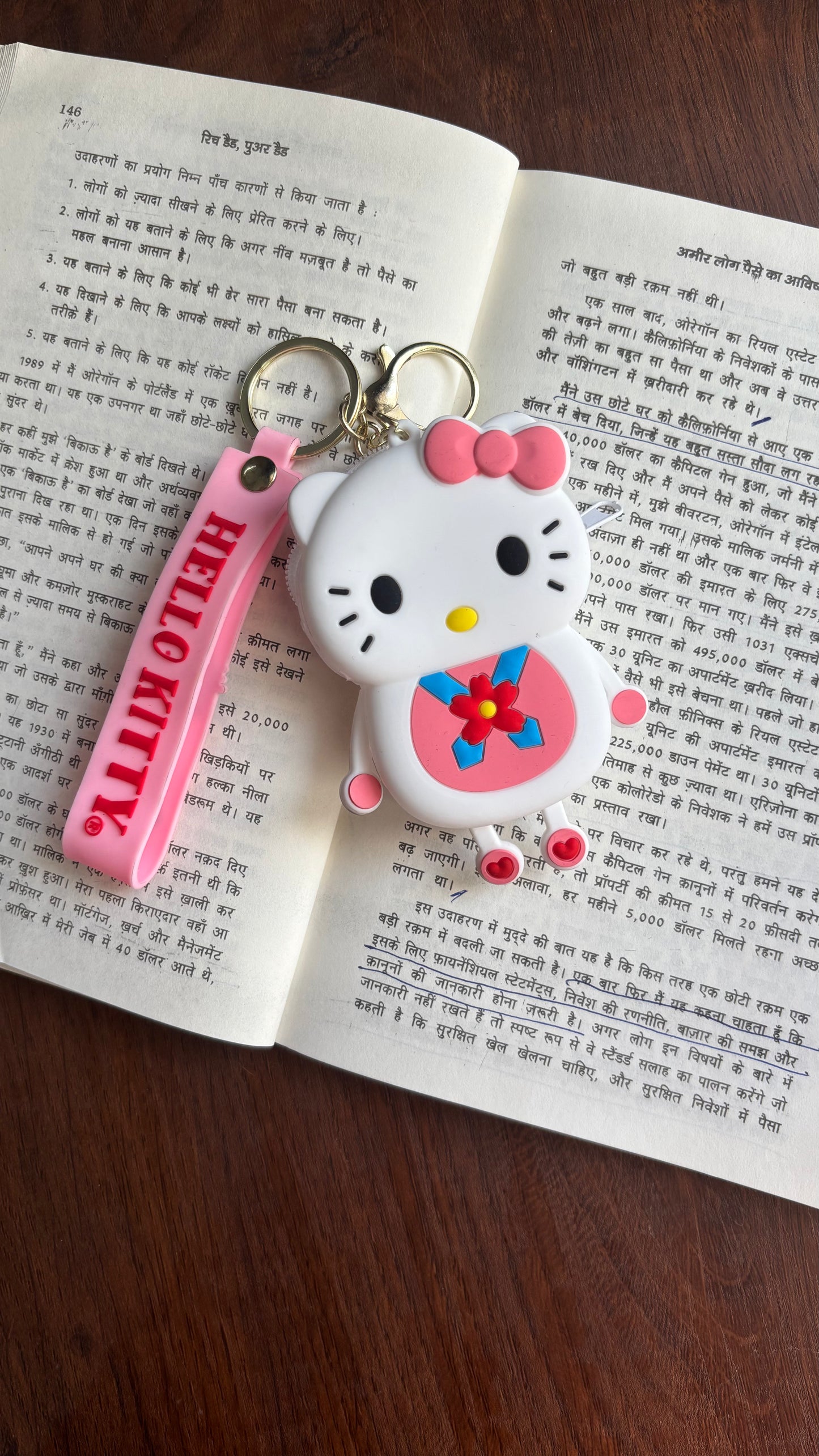 Cute Kitty Keychain