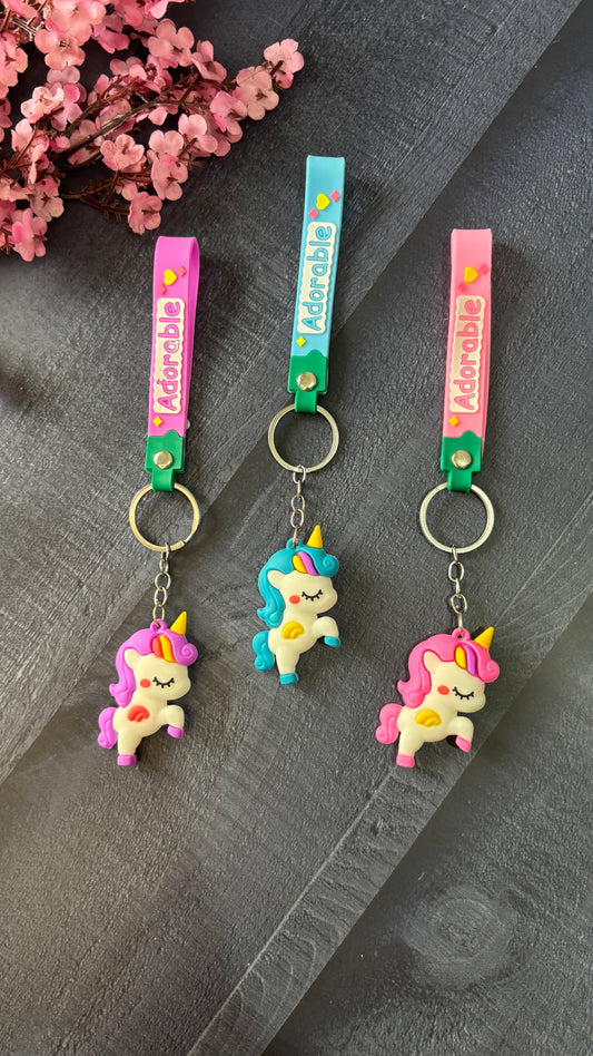 Unicorn keychain