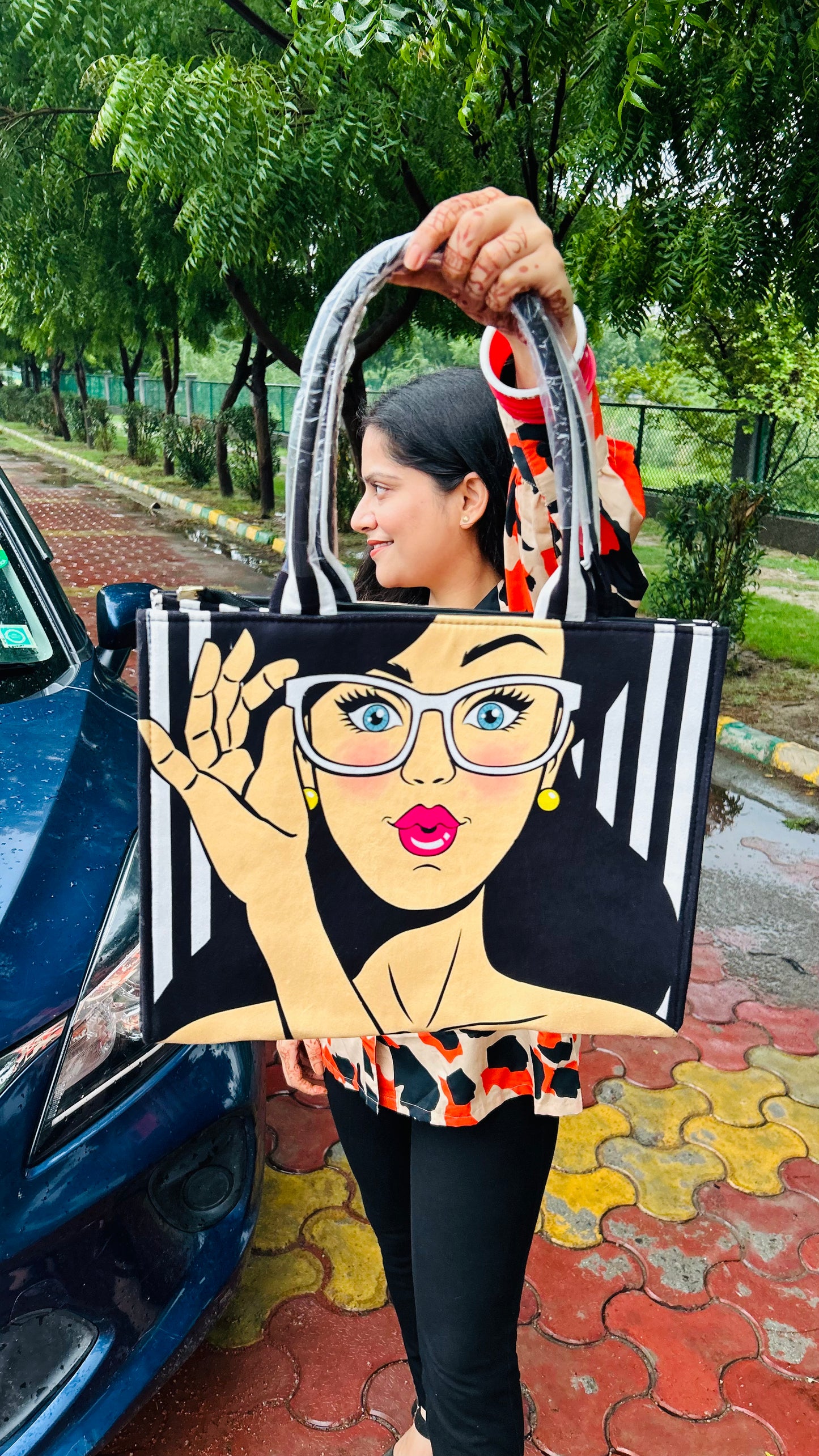 Printed Tote Bag
