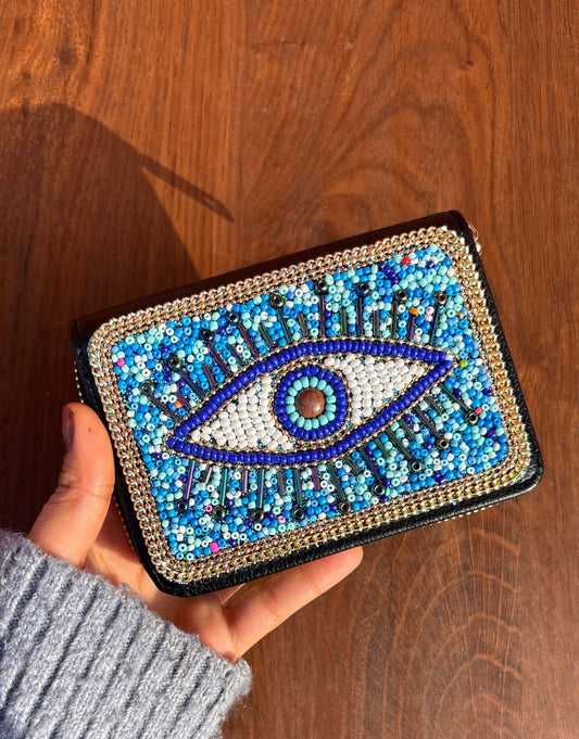 Boho Beaded Wallet