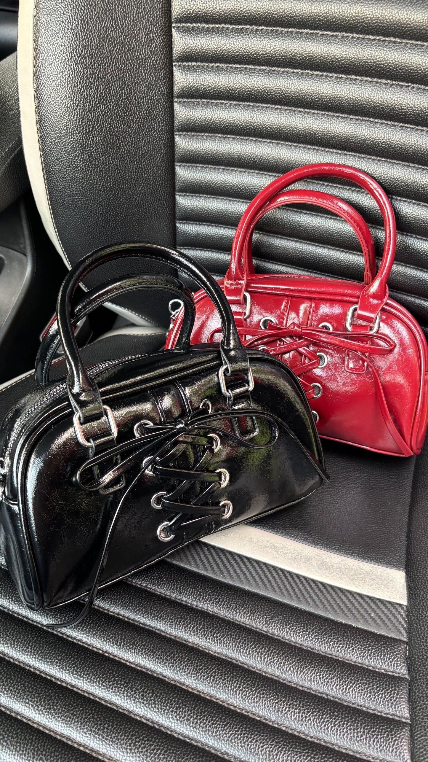 Baggle Handbag with Detachable Belt