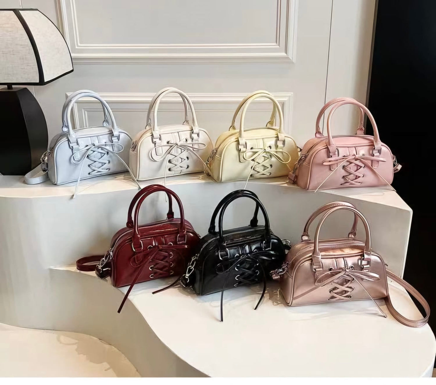 Baggle Handbag with Detachable Belt