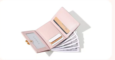 Luck Duck Tri Fold Wallet