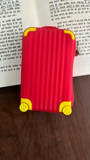 Suitcase Coin Pouch