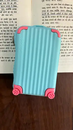 Suitcase Coin Pouch