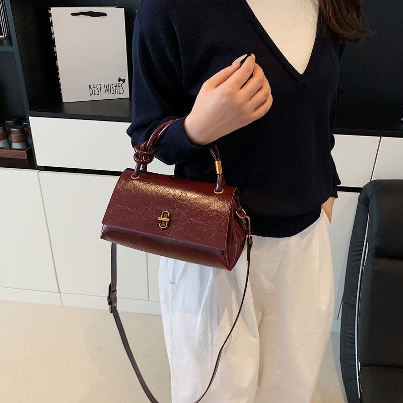 Lockette Top Handle Bag