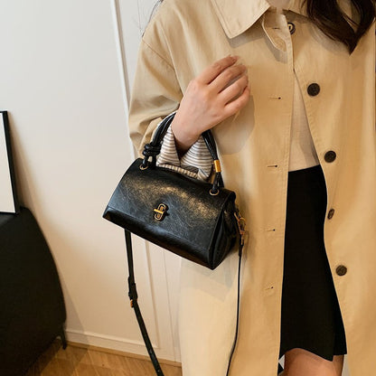 Lockette Top Handle Bag