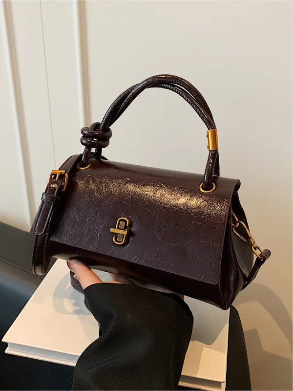 Lockette Top Handle Bag