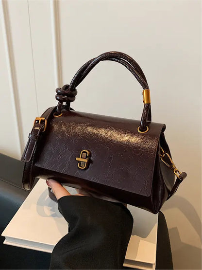 Lockette Top Handle Bag