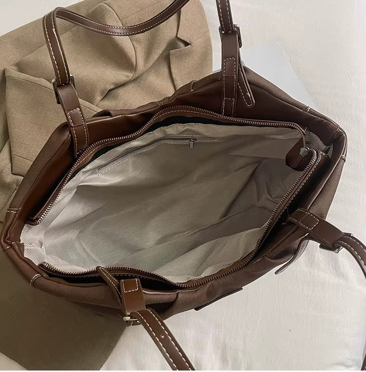 Mocha Curve Bag