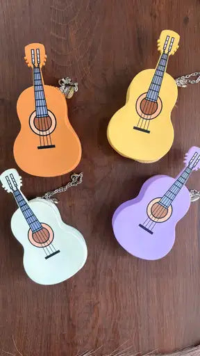 Guitar Coin Pouch
