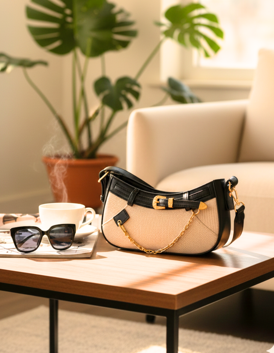 DualTone Drift Shoulder Bag