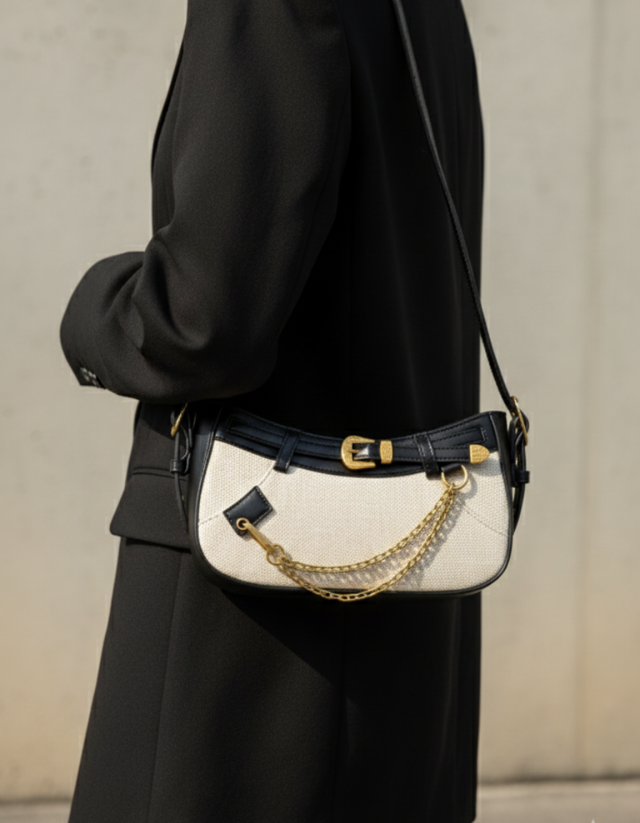 DualTone Drift Shoulder Bag