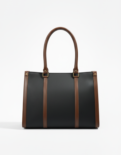 Everyday Laptop Tote Bag Black