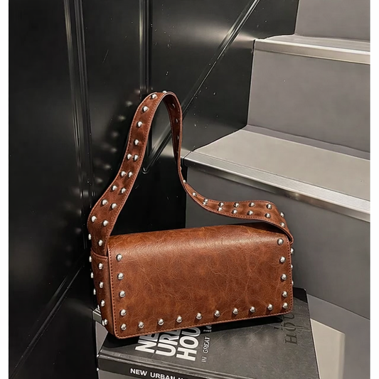 Velora Stud Shoulder Bag