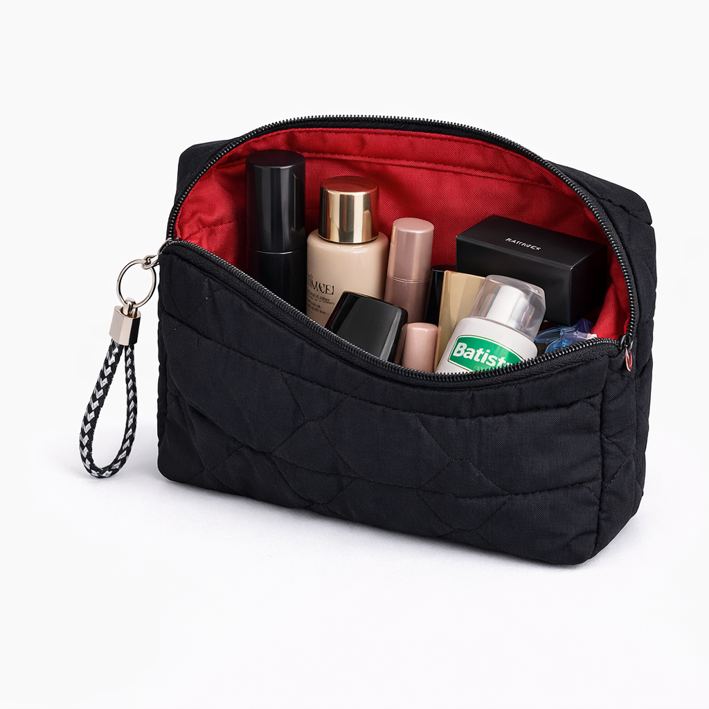 Quilted Cosmetic pouches for women