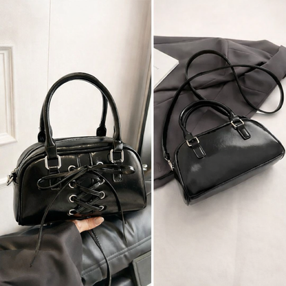 Baggle Handbag with Detachable Belt