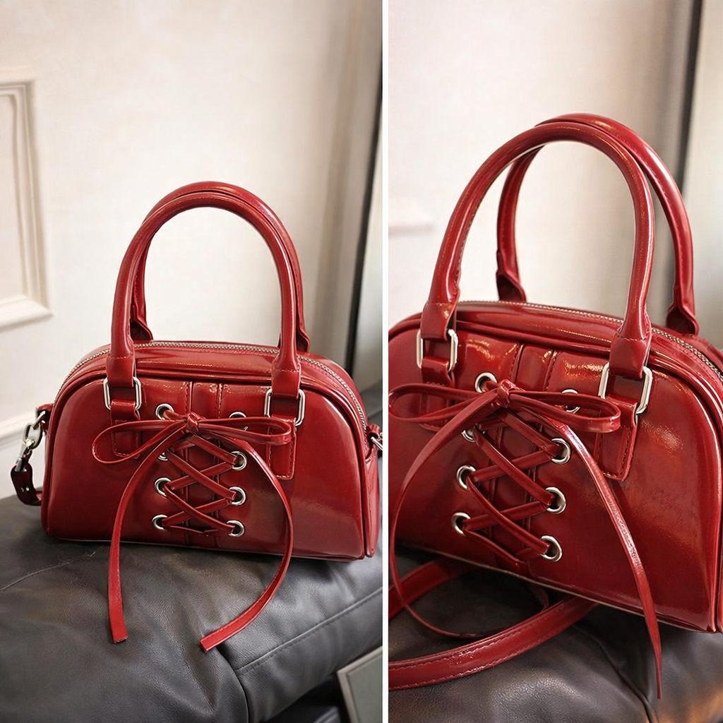 Baggle Handbag with Detachable Belt