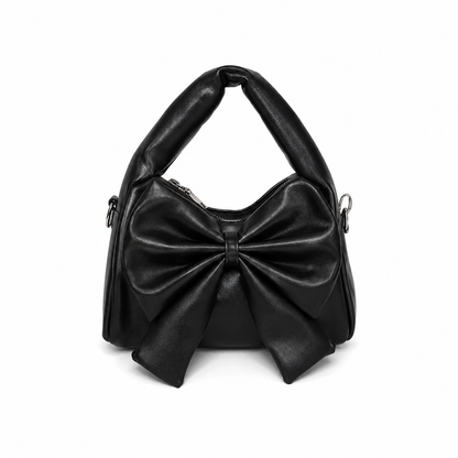 Blush Bow Bag with Broad Belt