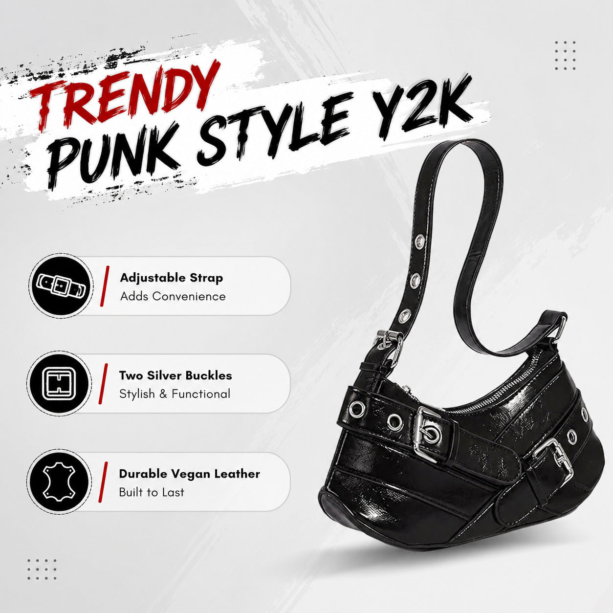VUEMOD Y2K Rouge Bag
