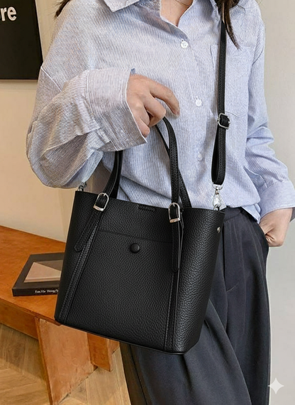 Noba Satchel Bag with 2 Detachable Belts