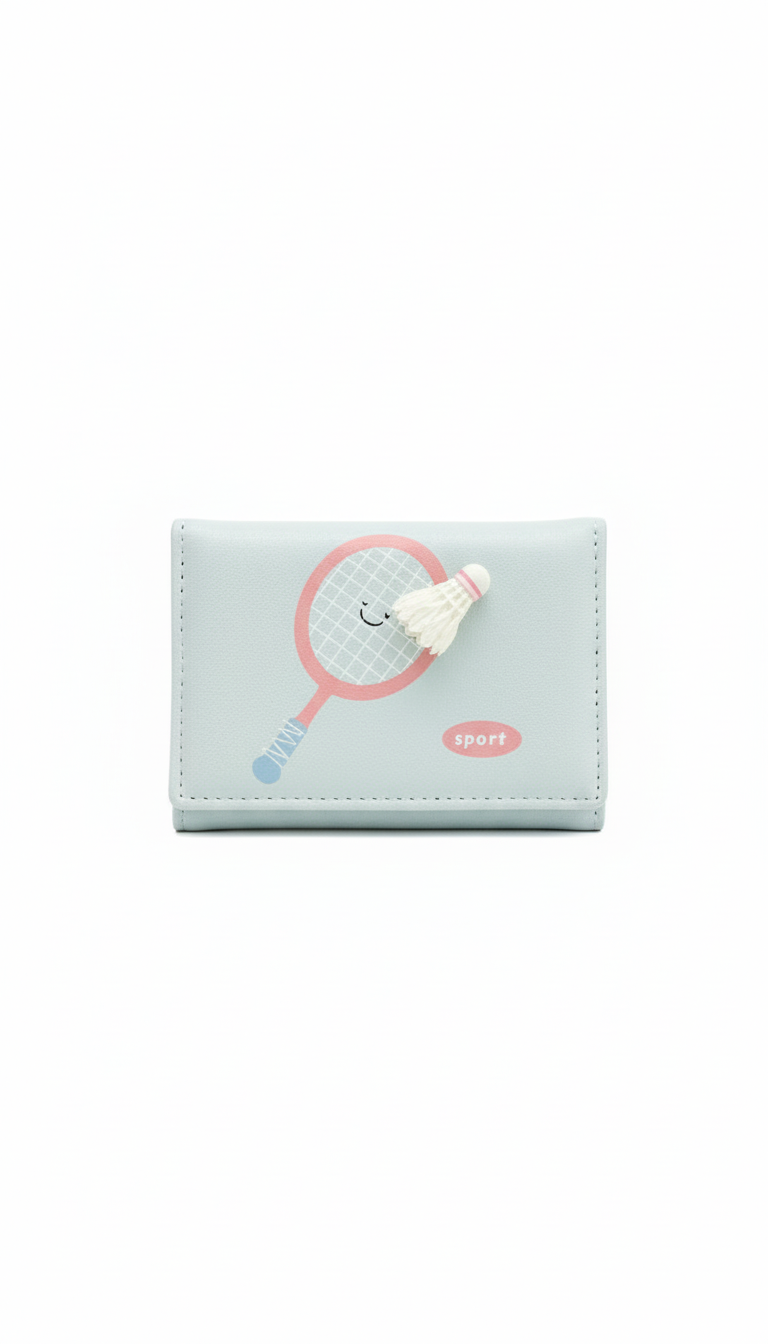 Badminton Trifold Wallet