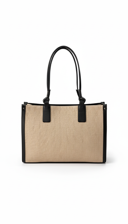 Beige Laptop Tote bag