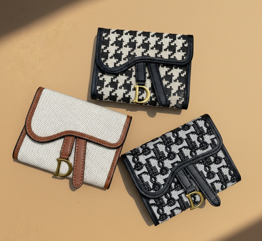 Mini D Trifold Wallet