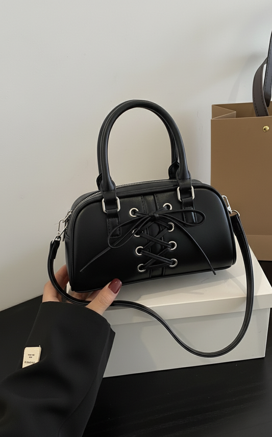 Baggle Handbag with Detachable Belt