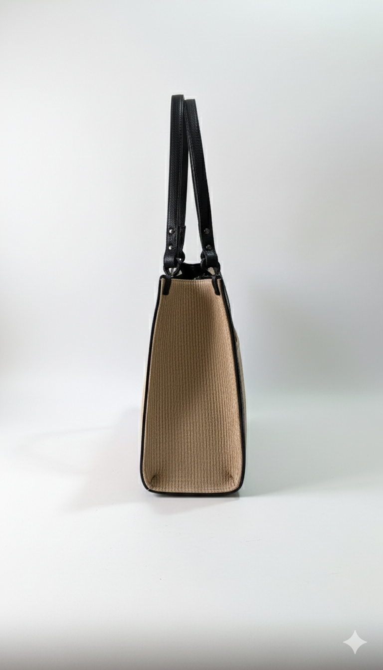 Beige Laptop Tote bag