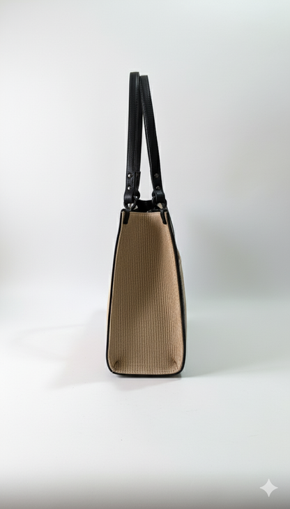 Beige Laptop Tote bag