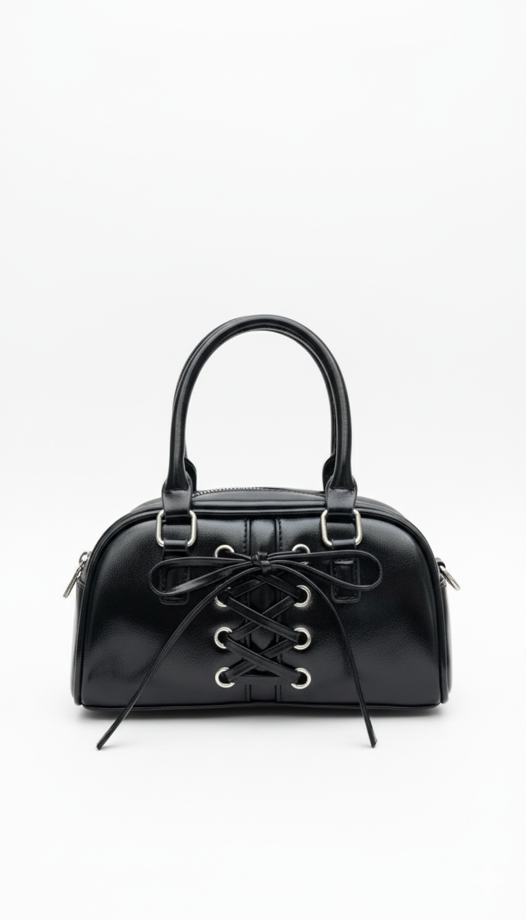 Baggle Handbag with Detachable Belt