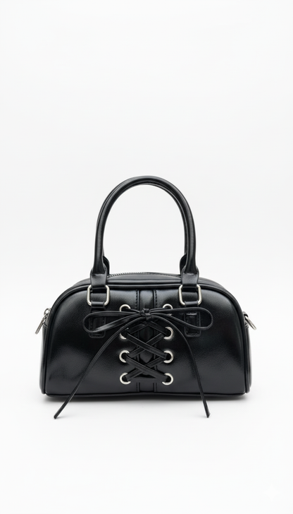 Baggle Handbag with Detachable Belt