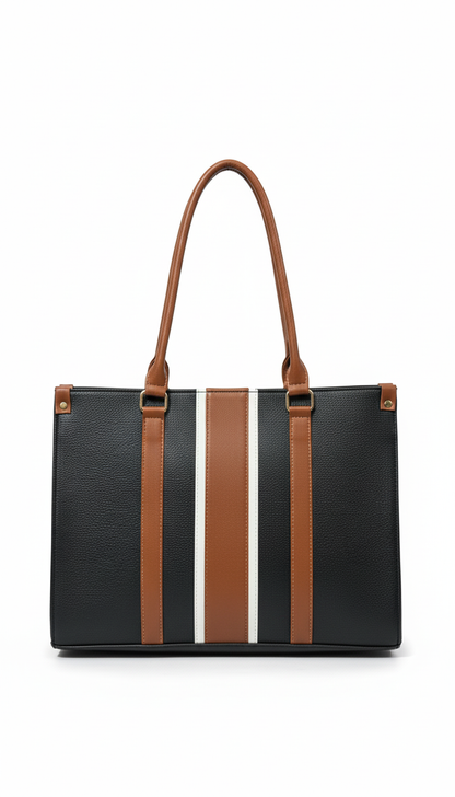 The Classic Black Laptop Tote