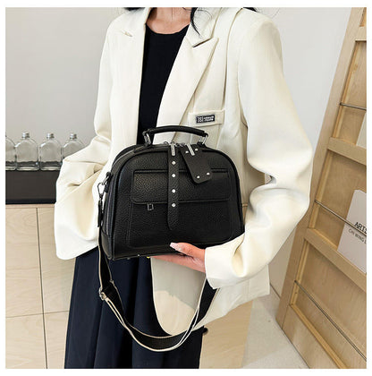 The Vantage Satchel Bag With 2 Belts