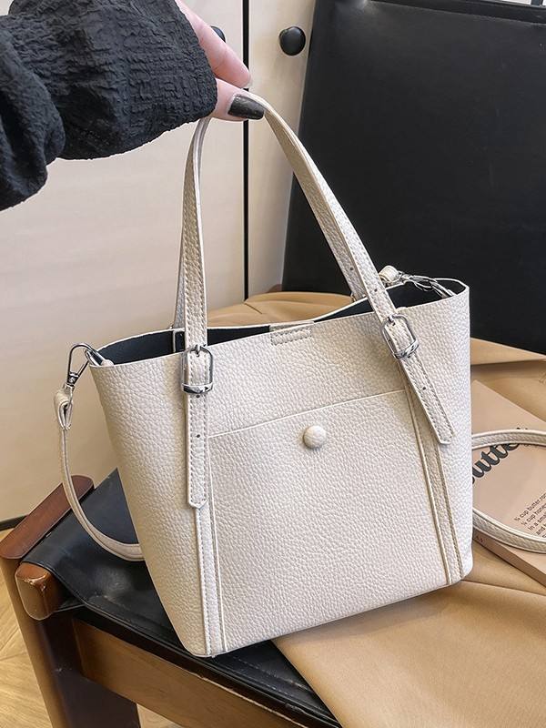 Noba Satchel Bag with 2 Detachable Belts