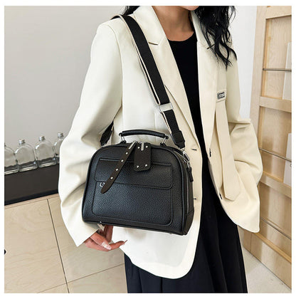 The Vantage Satchel Bag With 2 Belts