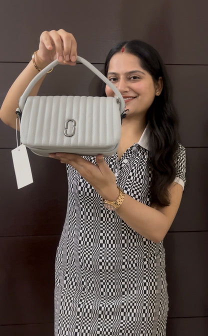 Hand Bag with Broad Belt