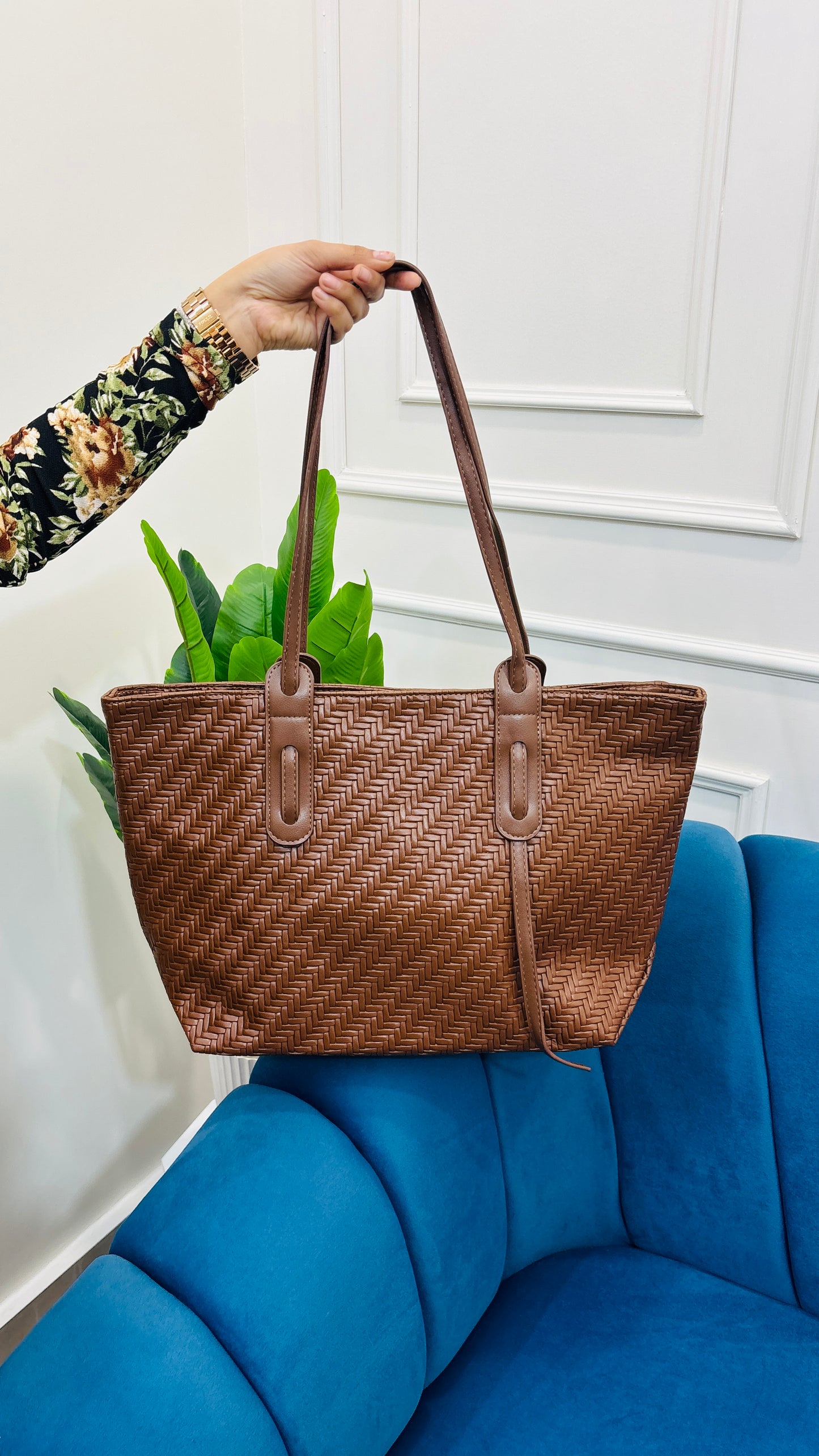 Weave Luxe Tote