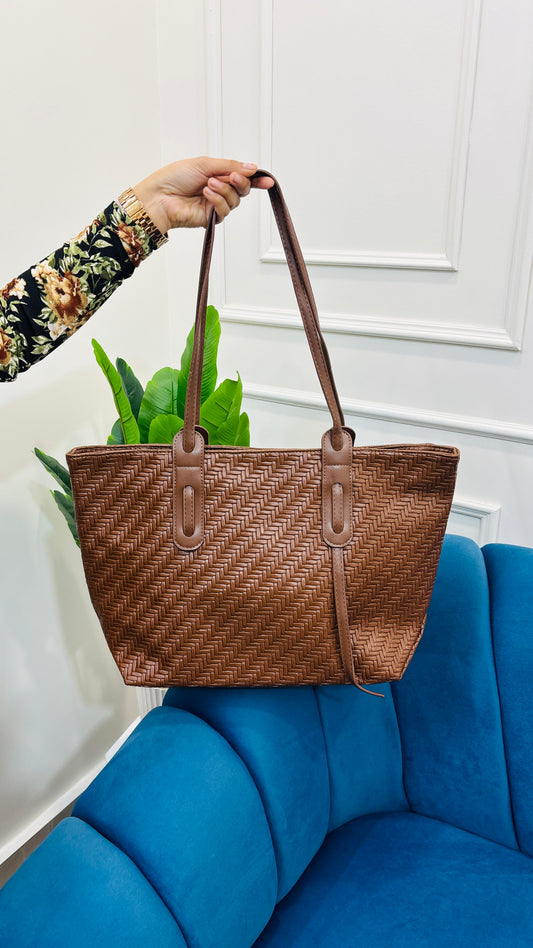 Weave Luxe Tote