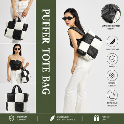 Mono Puff Tote