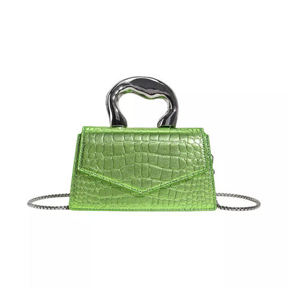 Croc Pattern Handbag