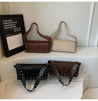 Velora Stud Shoulder Bag