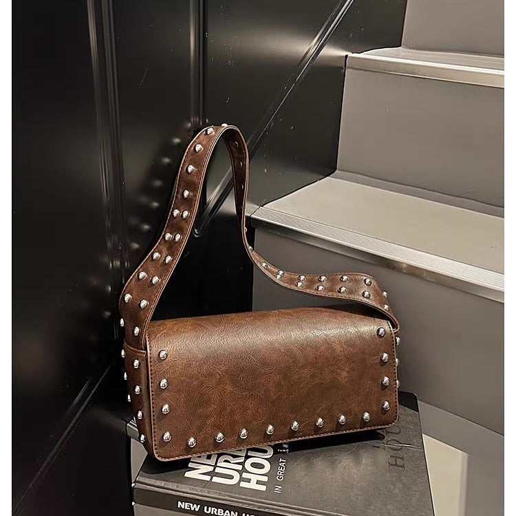 Velora Stud Shoulder Bag